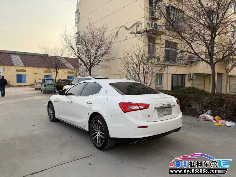 14年玛莎拉蒂Ghibli轿车抵押车出售