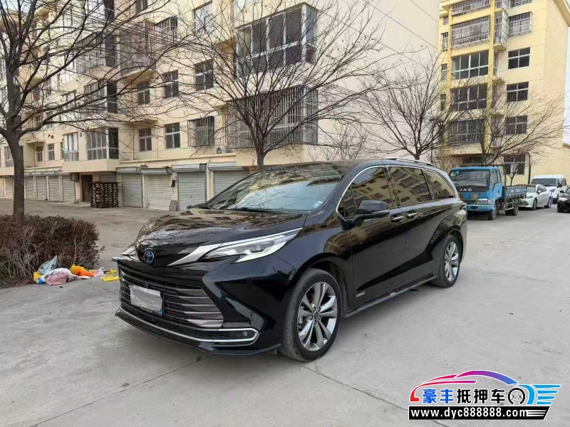 23年丰田塞纳MPV抵押车出售