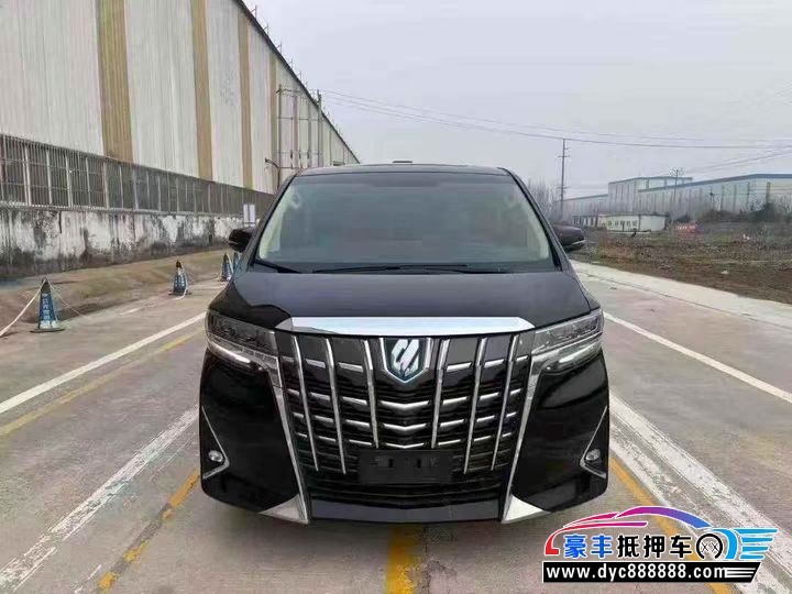 16年丰田埃尔法MPV抵押车出售