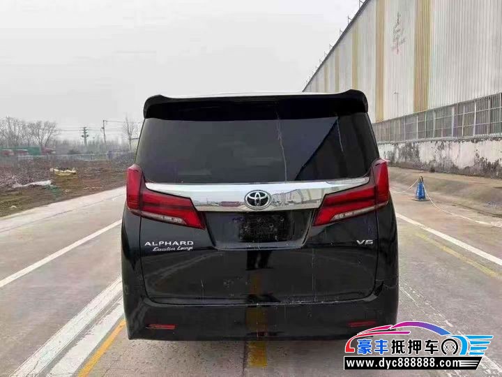 16年丰田埃尔法MPV抵押车出售