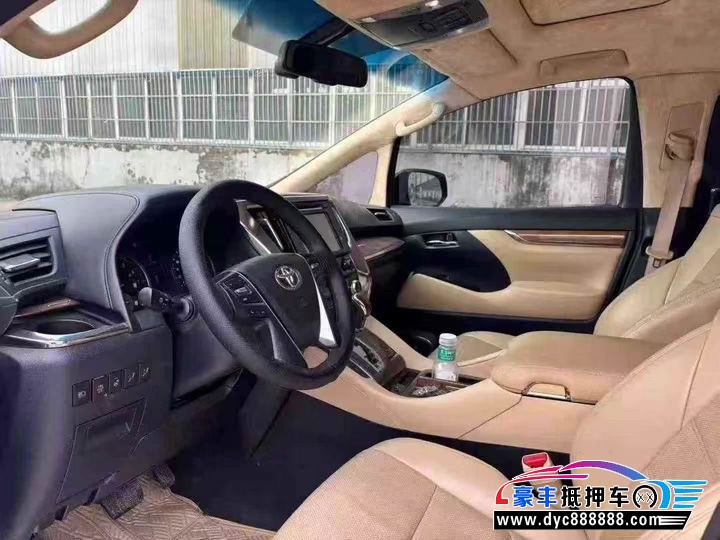 16年丰田埃尔法MPV抵押车出售