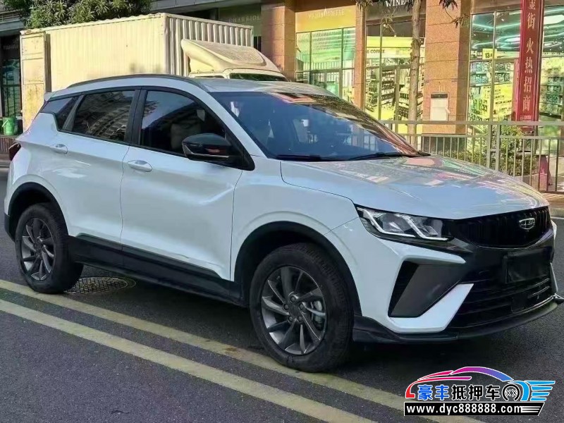 24年吉利缤越轿车抵押车出售