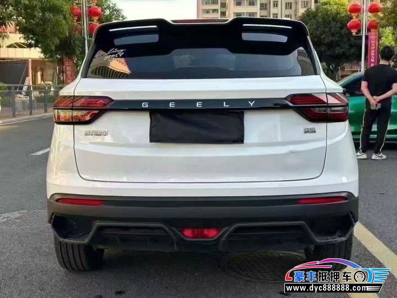 24年吉利缤越轿车抵押车出售