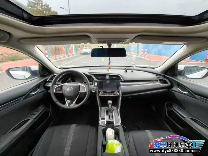 22年本田思域轿车抵押车出售
