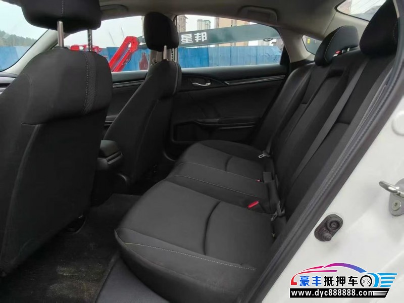 22年本田思域轿车抵押车出售