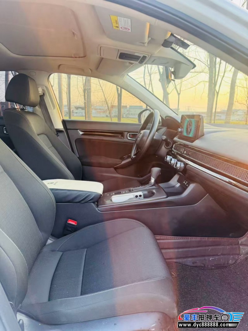 23年本田思域轿车抵押车出售