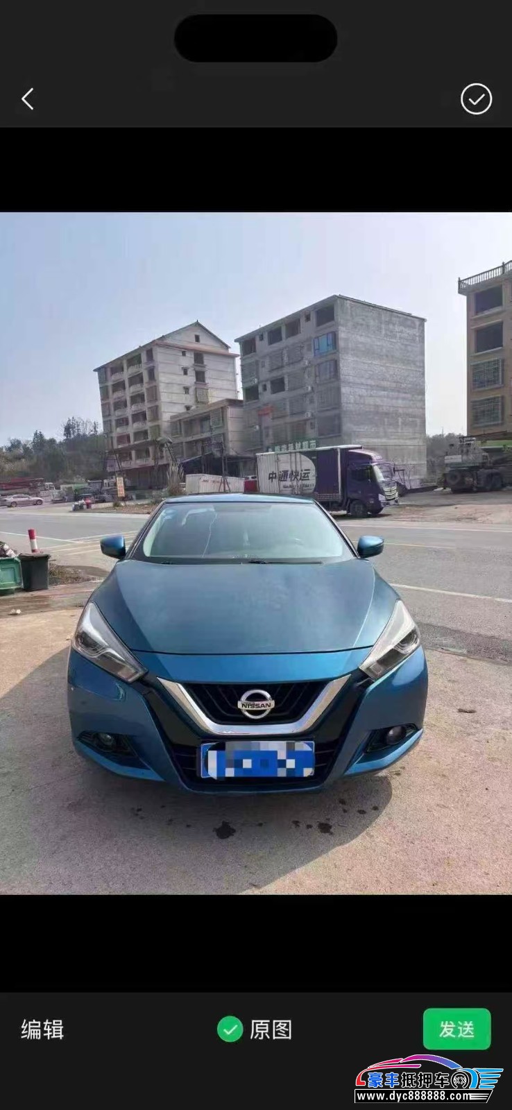 17年日产蓝鸟轿车