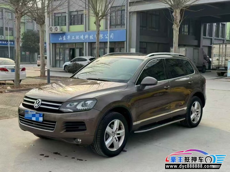 12年大众途锐SUV抵押车出售