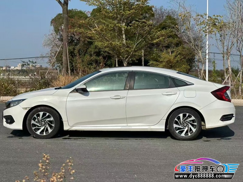 18年本田思域轿车抵押车出售