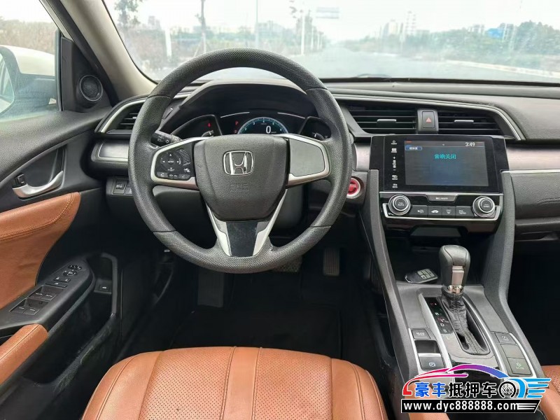 18年本田思域轿车抵押车出售