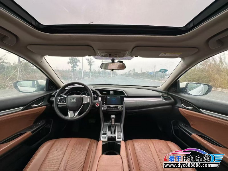 18年本田思域轿车抵押车出售