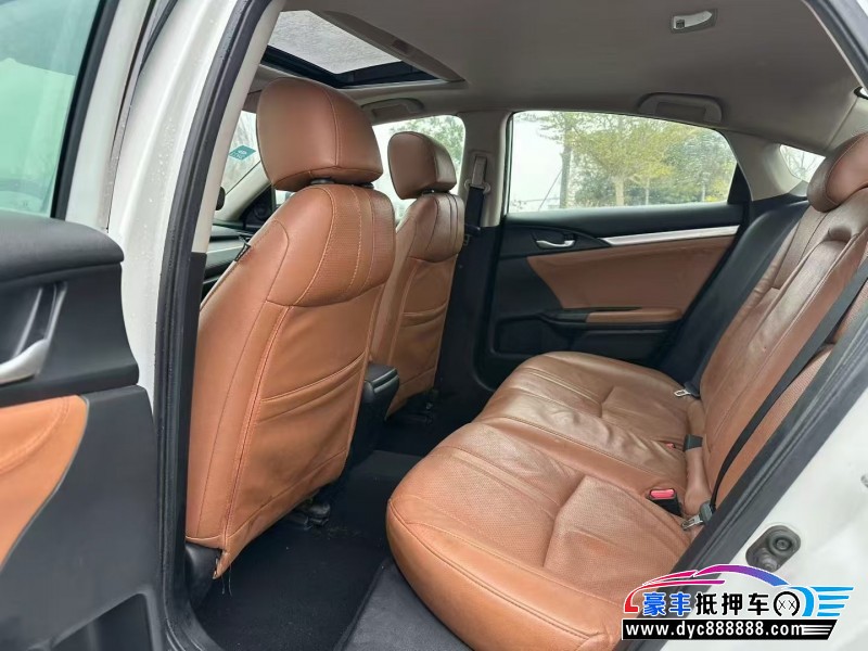 18年本田思域轿车抵押车出售