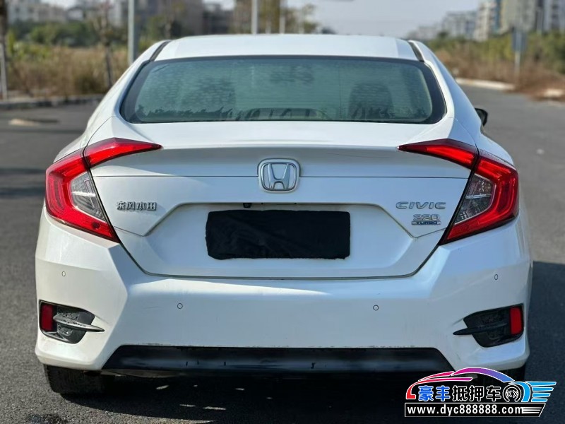 18年本田思域轿车抵押车出售