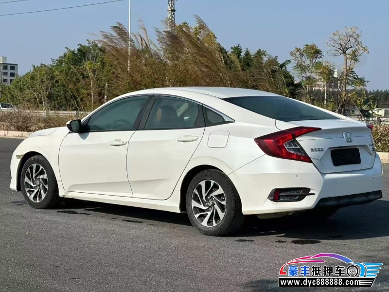 18年本田思域轿车抵押车出售