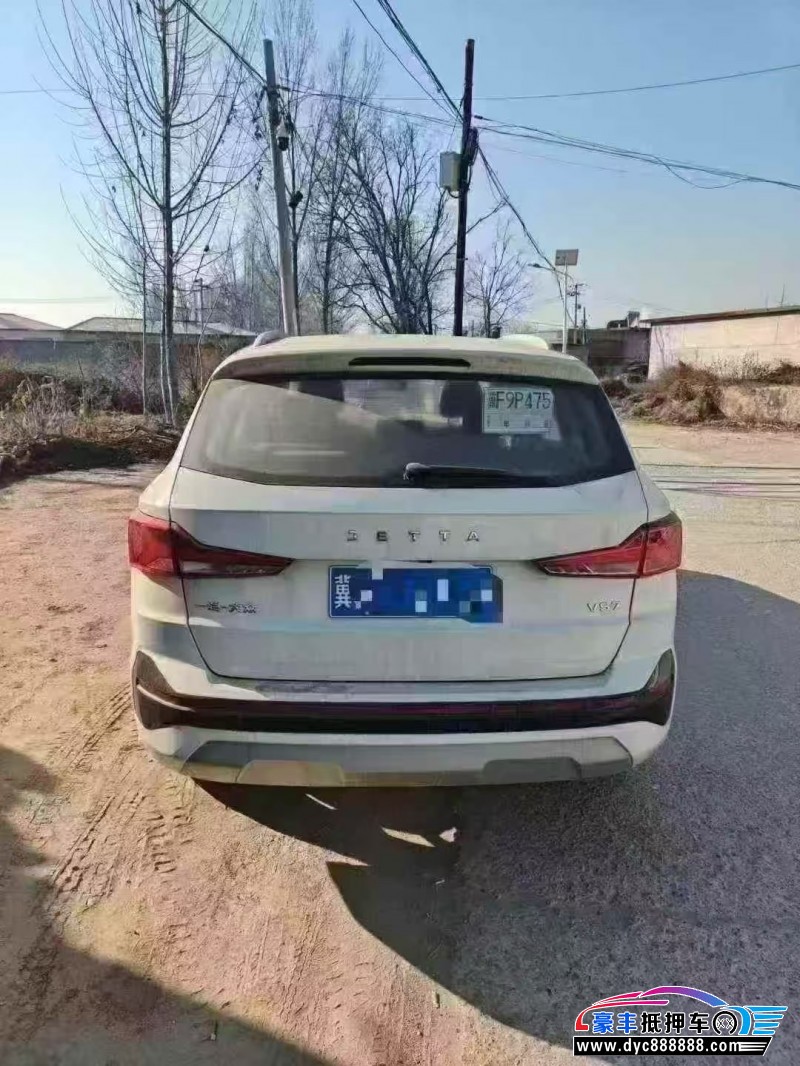 25年大众捷达SUV抵押车出售