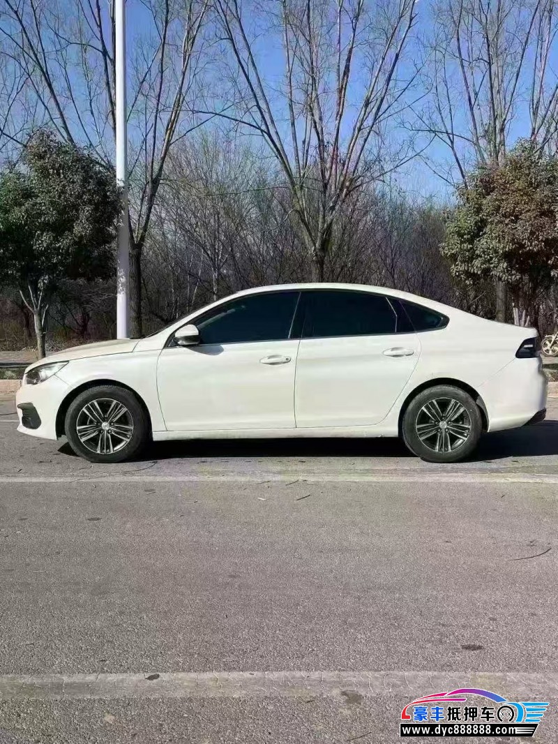 18年标致308轿车抵押车出售