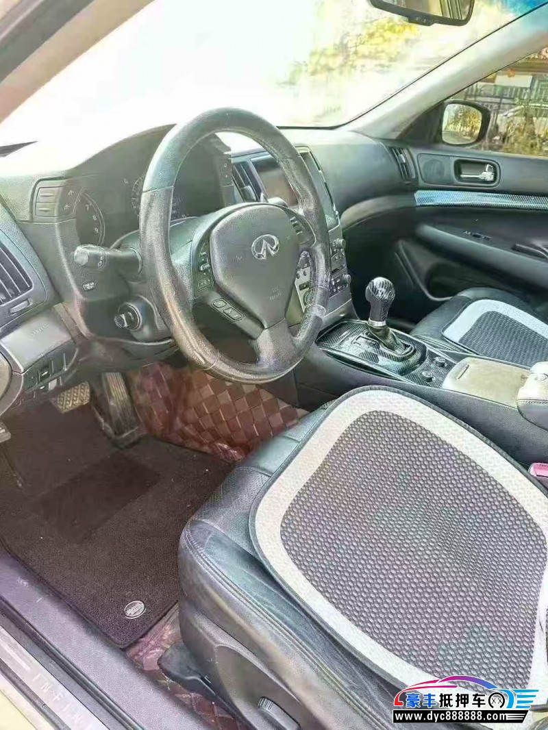12年英菲尼迪G25轿车抵押车出售
