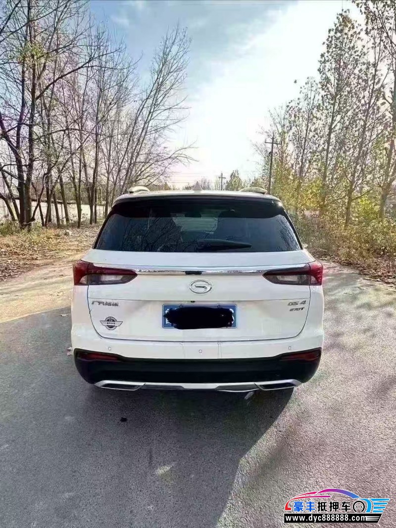 21年传祺GS4轿车抵押车出售