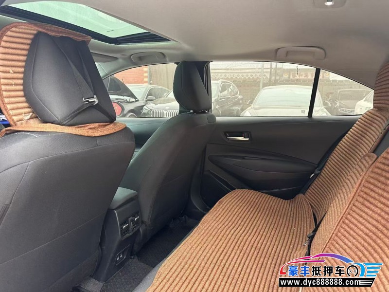 23年丰田卡罗拉轿车抵押车出售