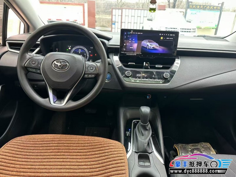 23年丰田卡罗拉轿车抵押车出售