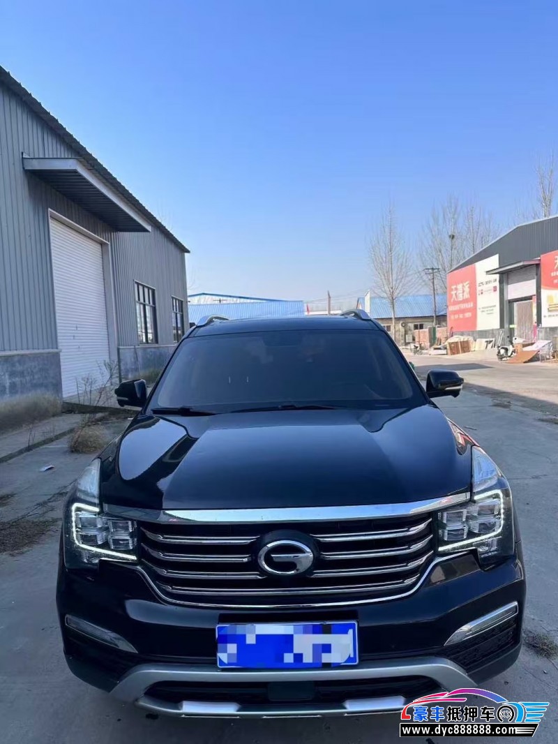 抵押车出售18年传祺GS8轿车