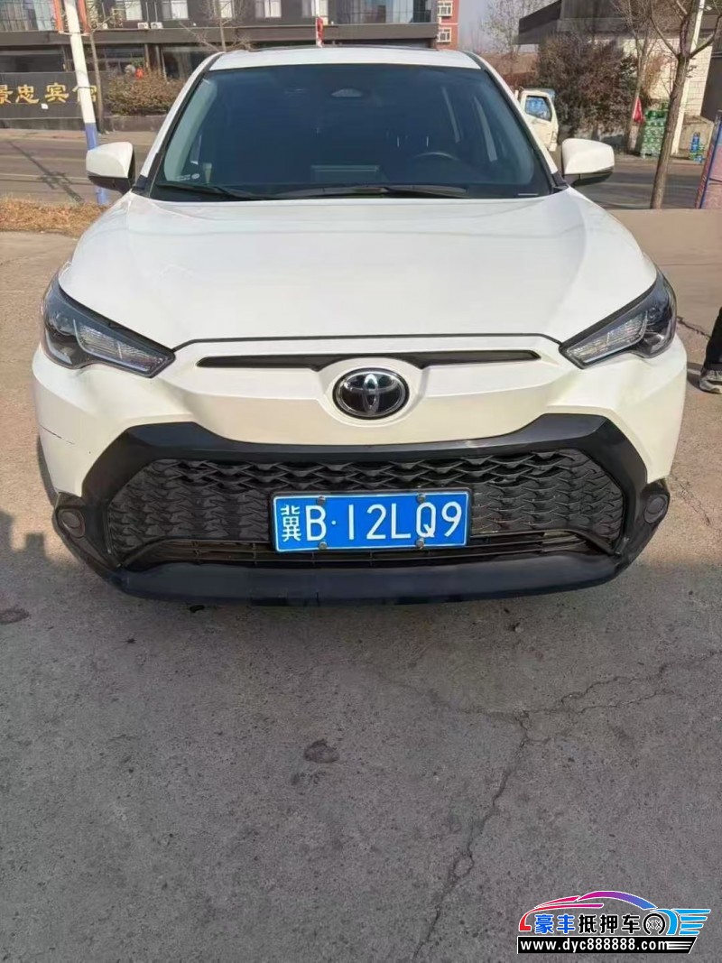 抵押车出售23年丰田锋兰达轿车