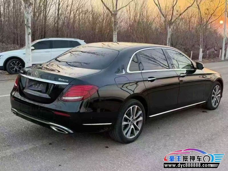 19年奔驰E轿车抵押车出售
