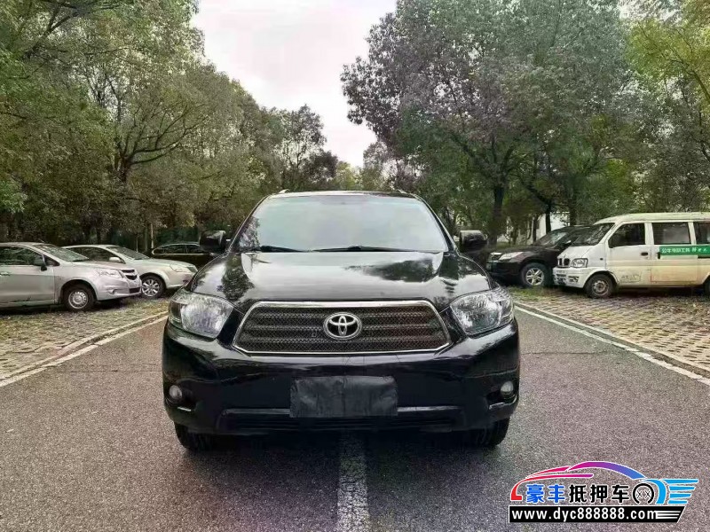 抵押车出售12年丰田汉兰达轿车