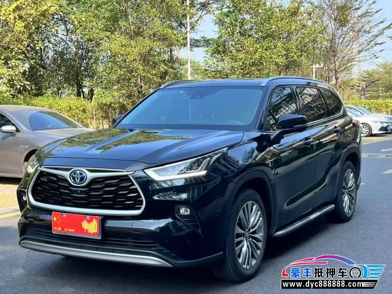 21年丰田汉兰达轿车抵押车出售