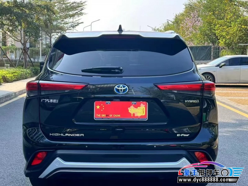 21年丰田汉兰达轿车抵押车出售