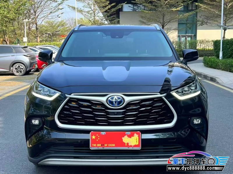 抵押车出售21年丰田汉兰达轿车