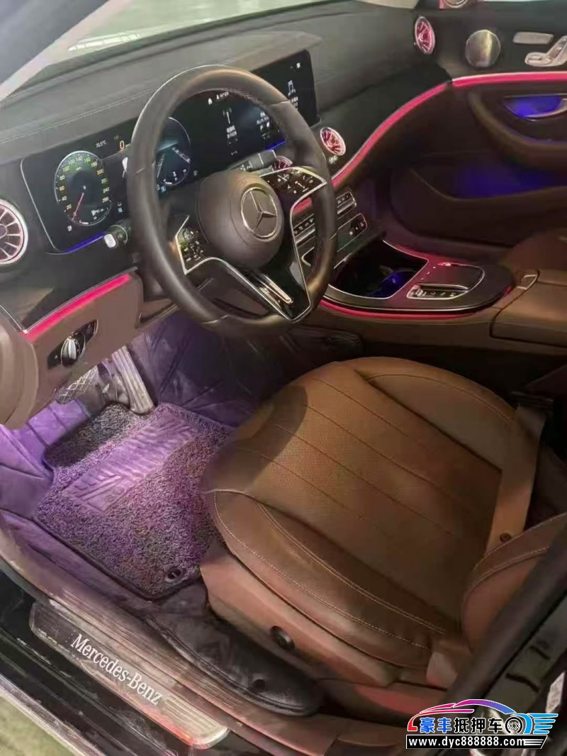 23年奔驰E轿车抵押车出售