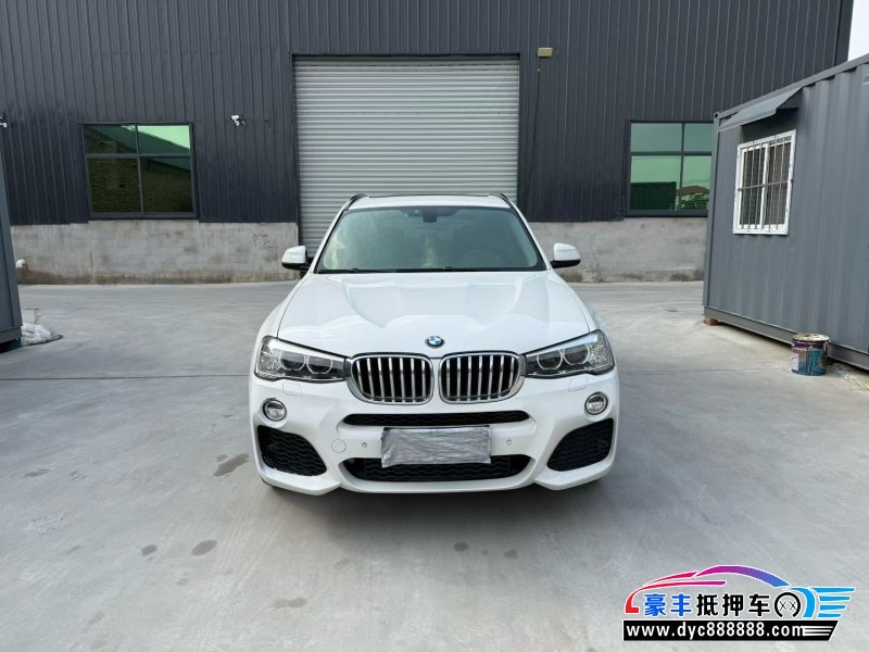 抵押车出售17年宝马X3SUV