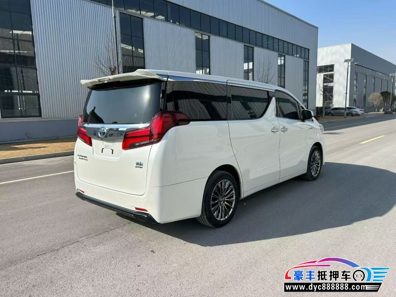 19年丰田埃尔法轿车抵押车出售