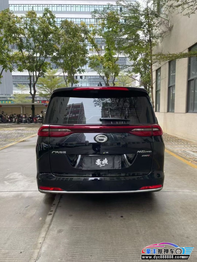 23年传祺m6轿车抵押车出售