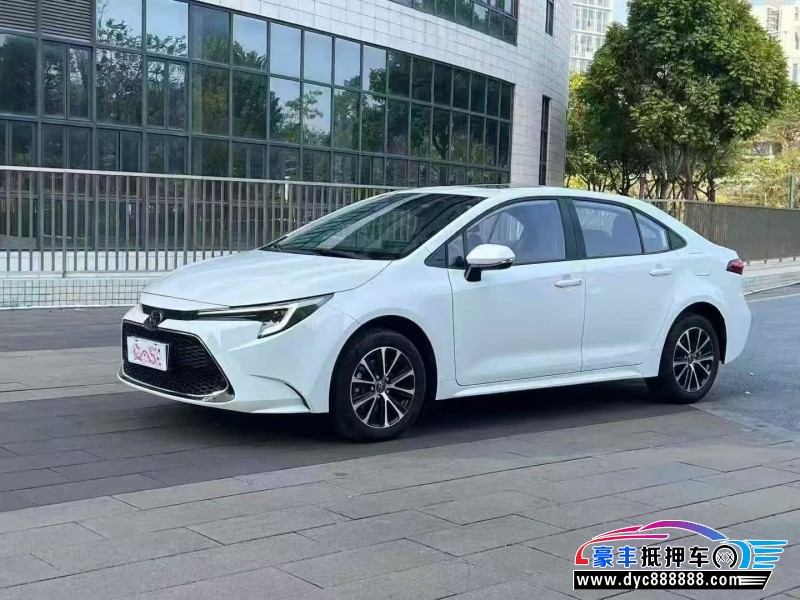 24年丰田雷凌轿车抵押车出售