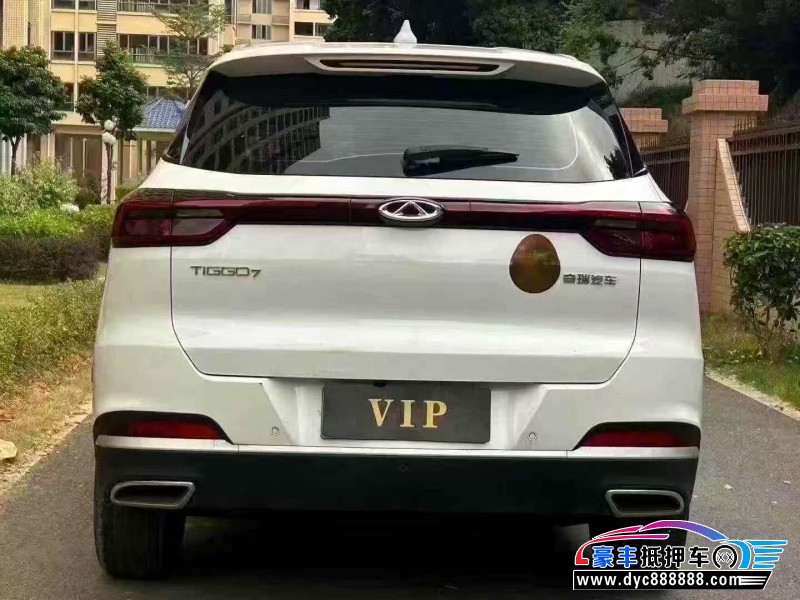 24年奇瑞瑞虎7轿车抵押车出售