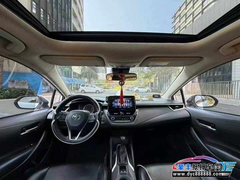 20年丰田卡罗拉轿车抵押车出售