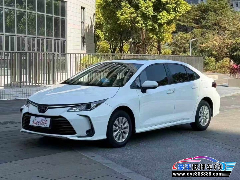 20年丰田卡罗拉轿车抵押车出售