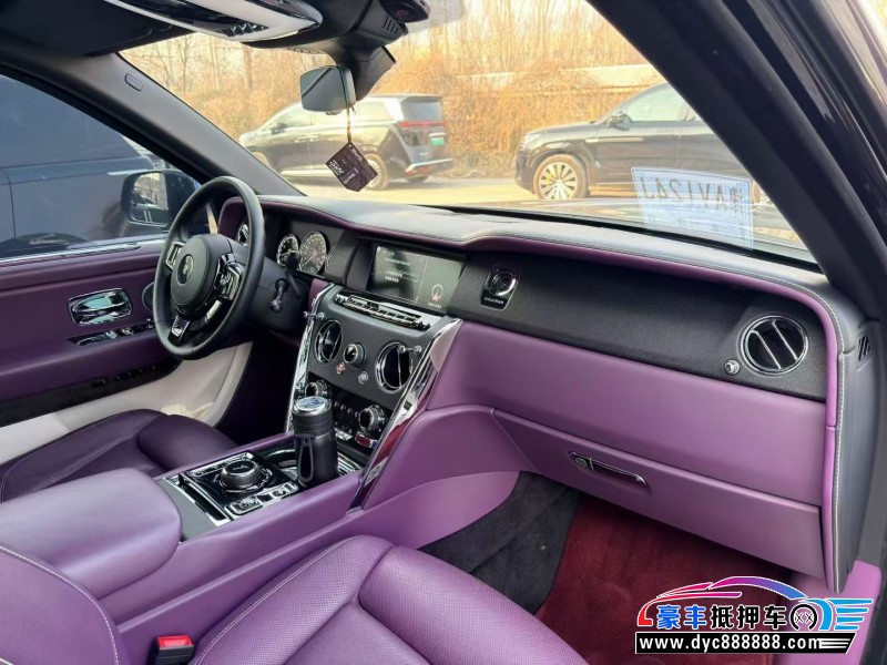 22年劳斯莱斯库里南轿车抵押车出售