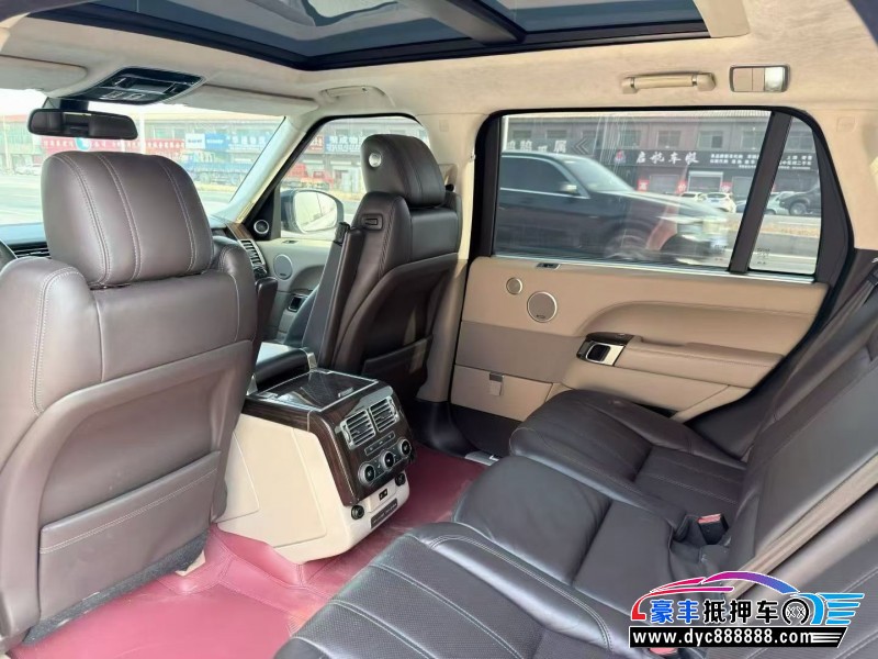 16年路虎揽胜行政轿车抵押车出售