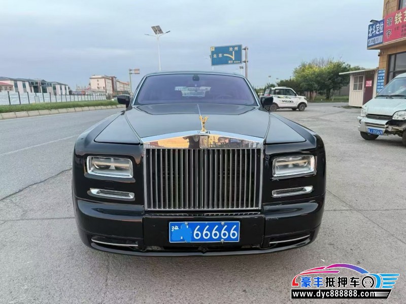 09年劳斯莱斯幻影轿车抵押车出售