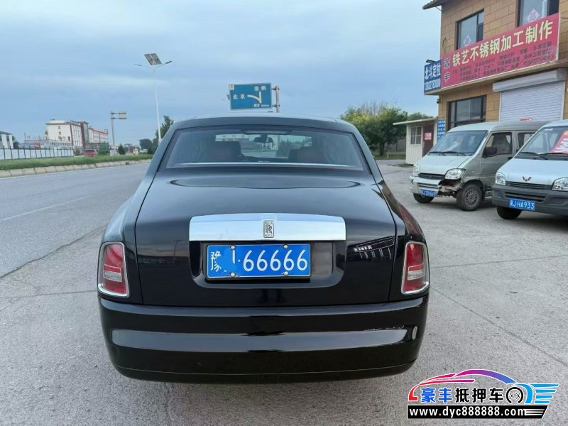 09年劳斯莱斯幻影轿车抵押车出售