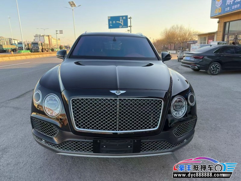 抵押车出售18年宾利添越轿车