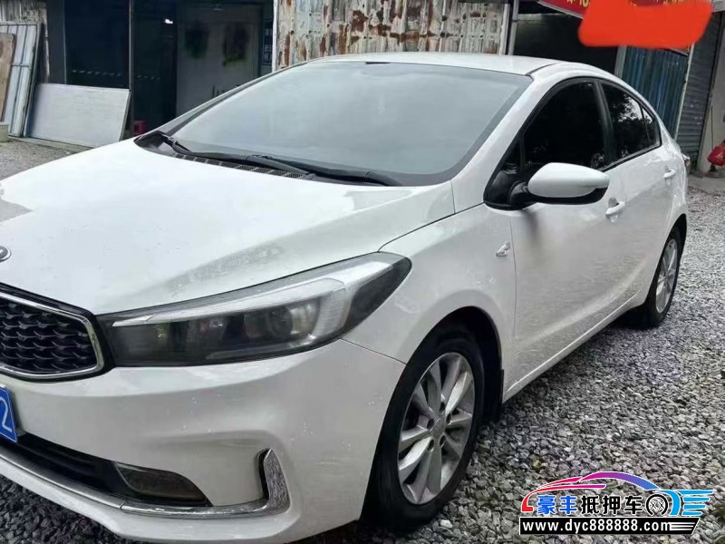 18年起亚K3轿车抵押车出售