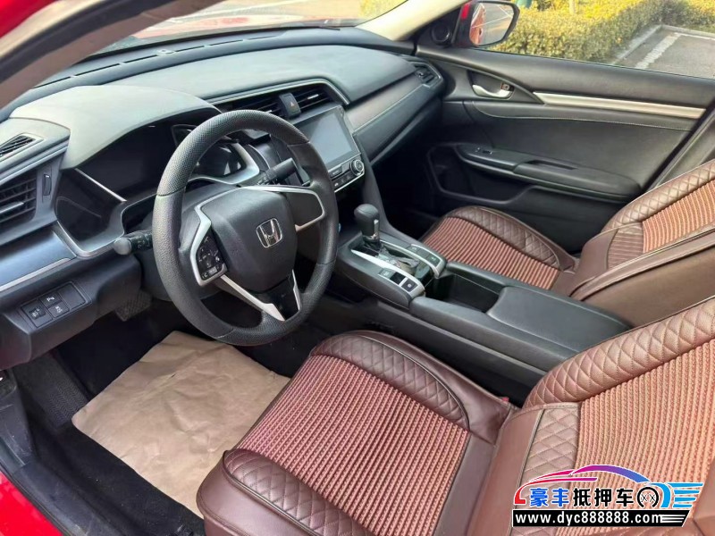 18年本田思域轿车抵押车出售