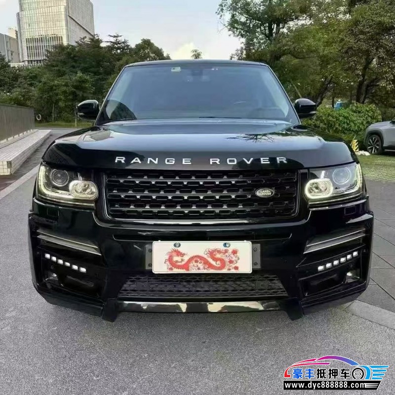 17年路虎揽胜行政轿车抵押车出售