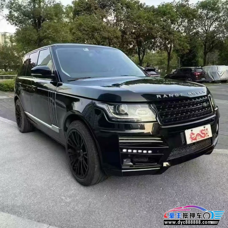 17年路虎揽胜行政轿车抵押车出售