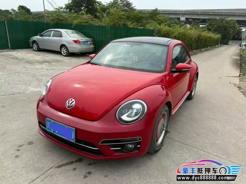 18年大众甲壳虫轿车抵押车出售
