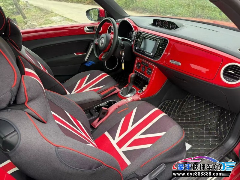 18年大众甲壳虫轿车抵押车出售